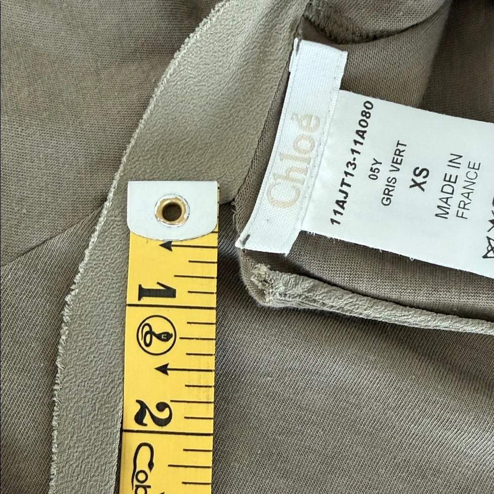 Chloe Women's long sleeve Top, tshirt made in France, Size XS - Picture 12 of 13
